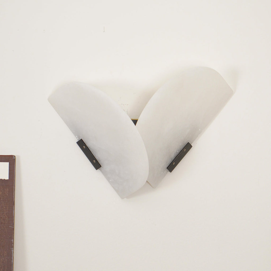 Cevelaris Applique Murale en Albâtre en Forme de Cœur - Neutralighting