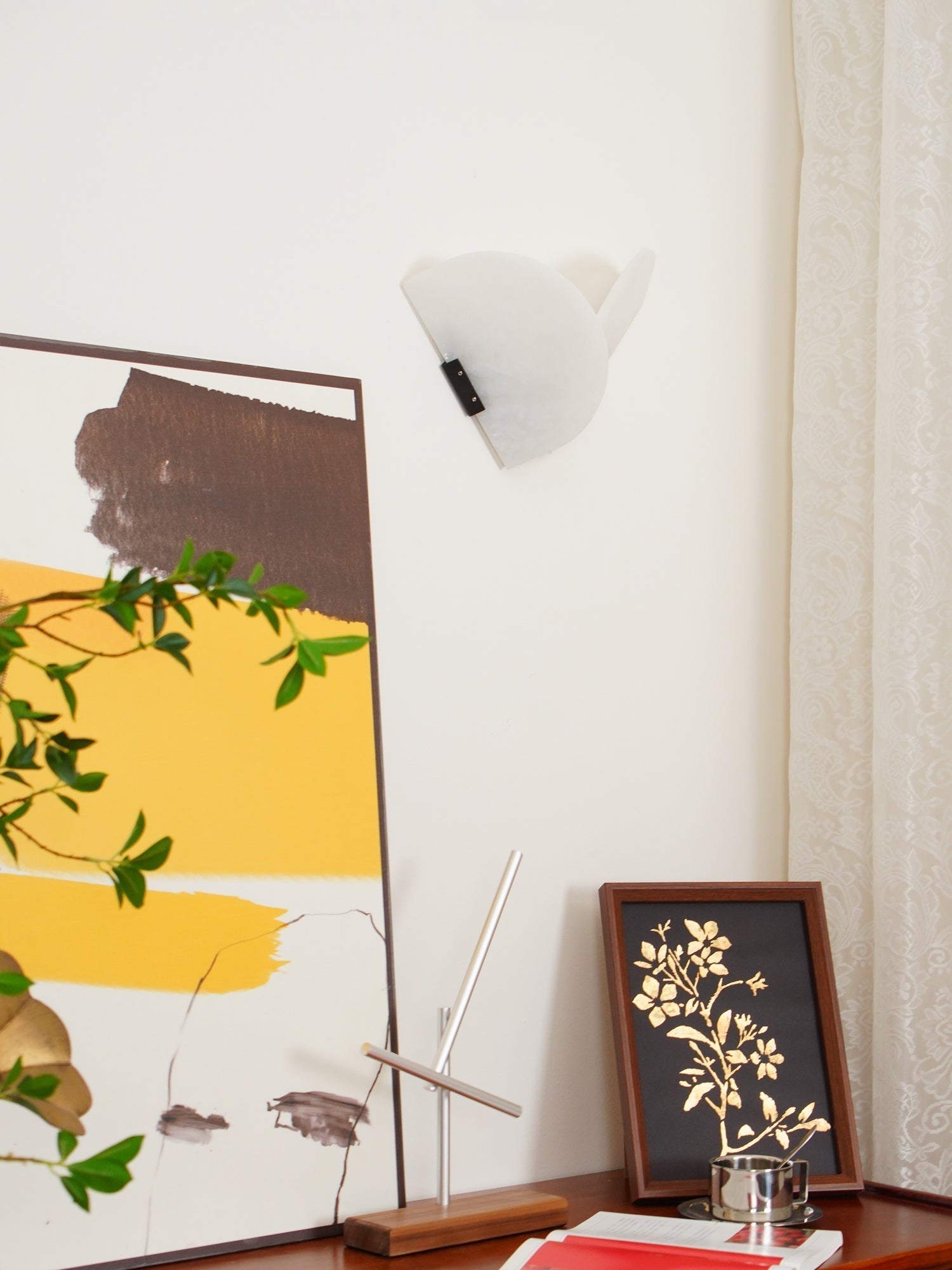 Cevelaris Applique Murale en Albâtre en Forme de Cœur - Neutralighting