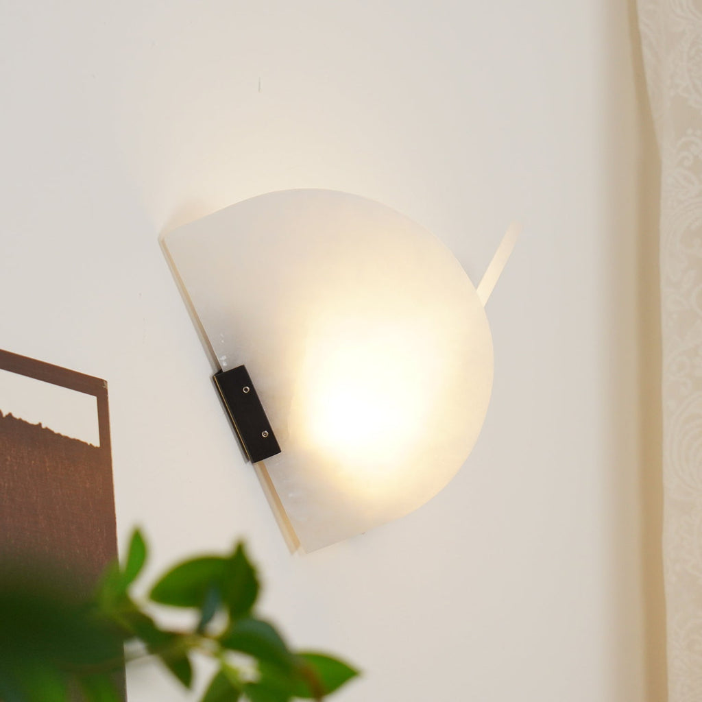 Cevelaris Applique Murale en Albâtre en Forme de Cœur - Neutralighting