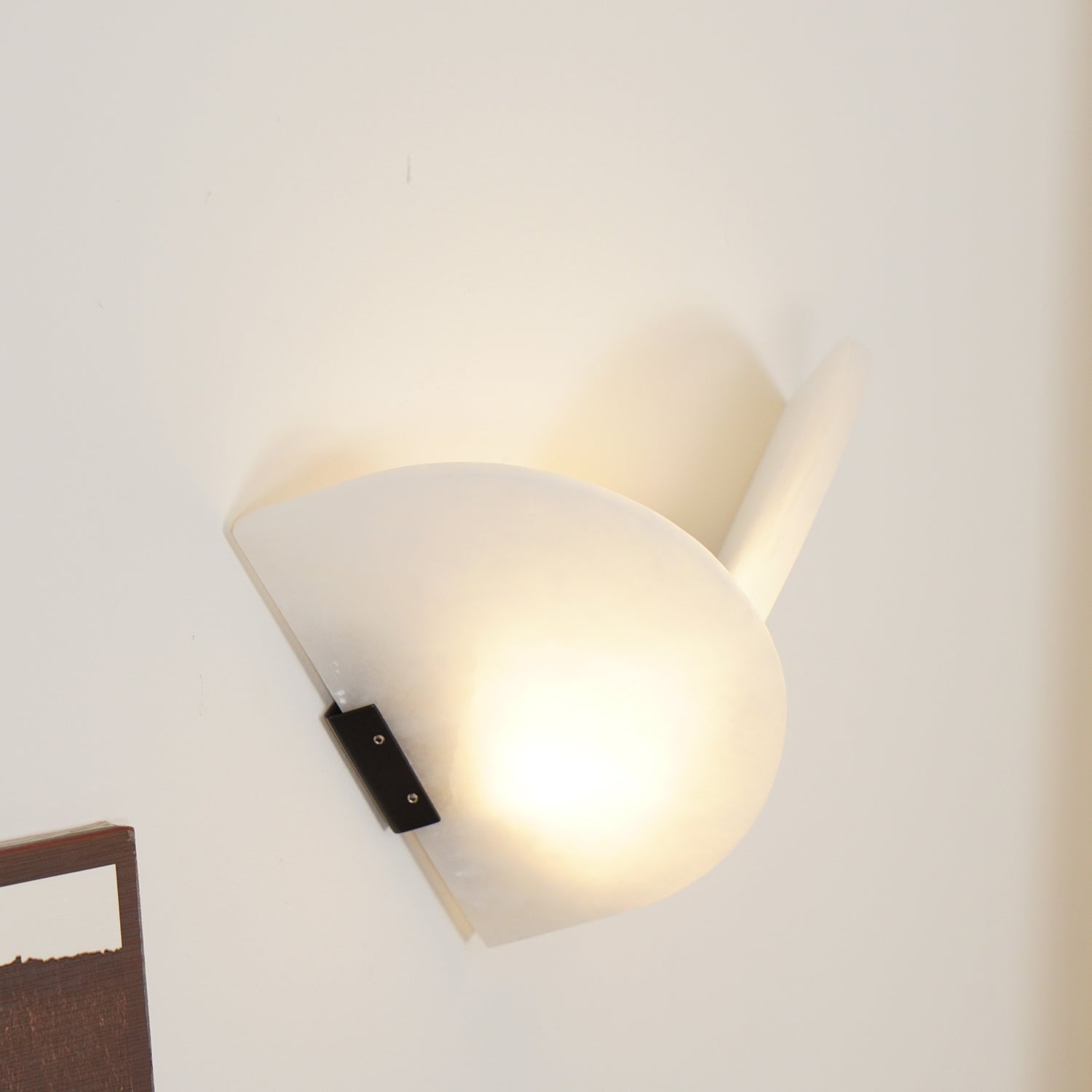Cevelaris Applique Murale en Albâtre en Forme de Cœur - Neutralighting