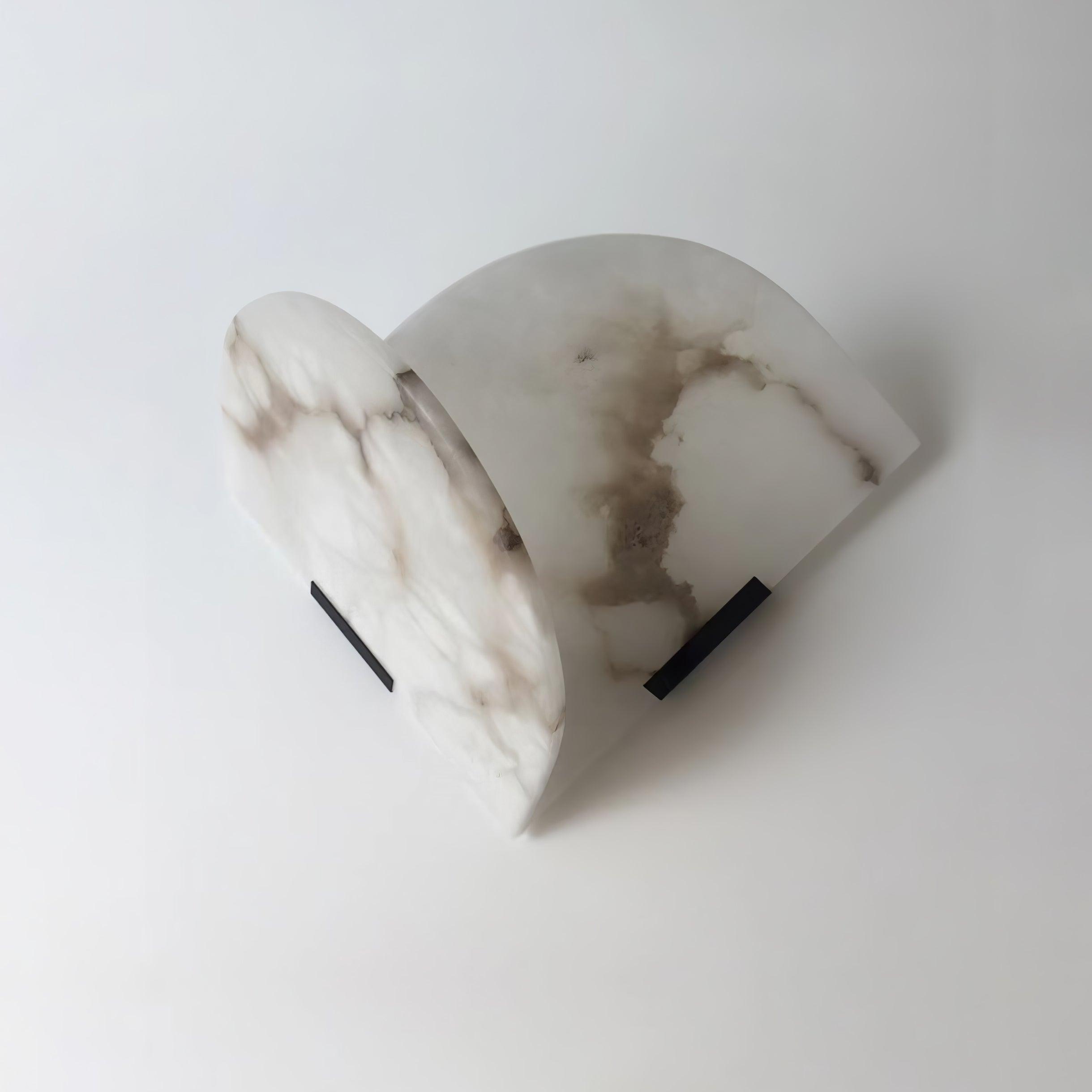 Cevelaris Applique Murale en Albâtre en Forme de Cœur - Neutralighting