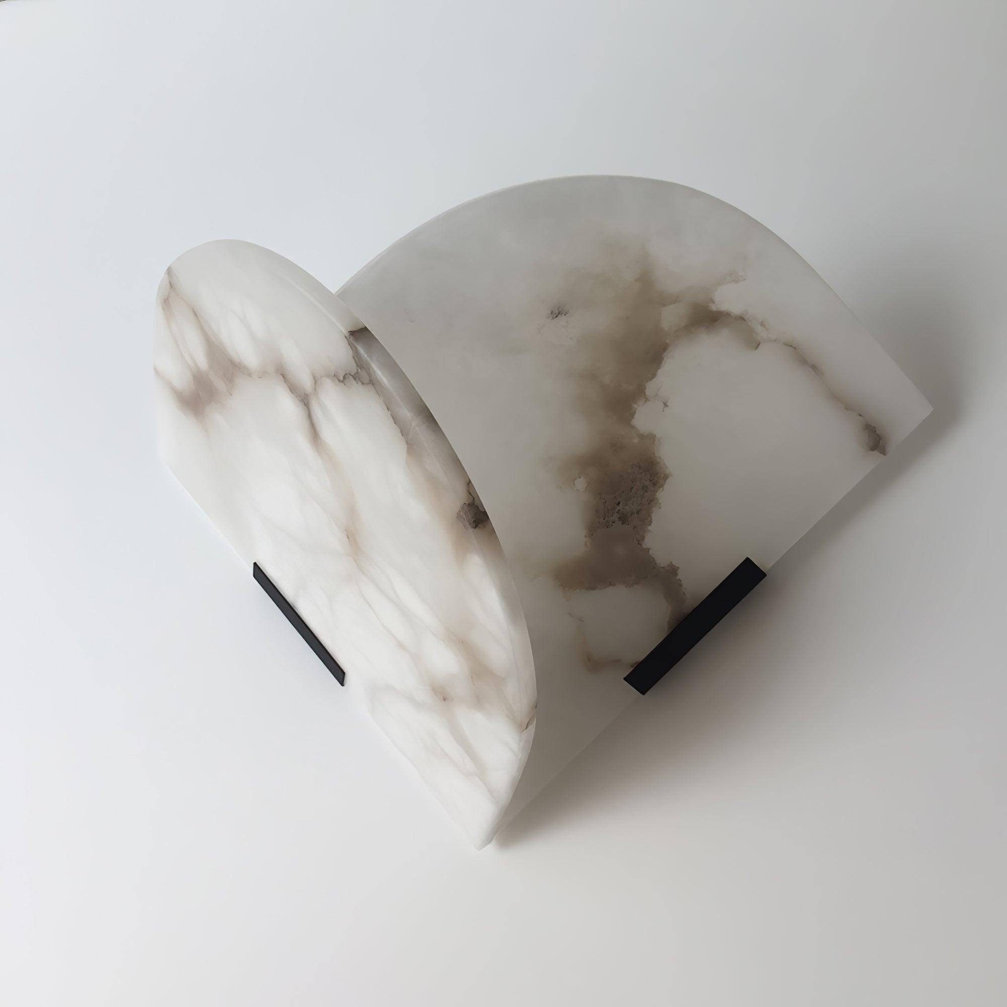 Cevelaris Applique Murale en Albâtre en Forme de Cœur - Neutralighting