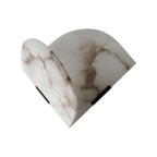 Cevelaris Applique Murale en Albâtre en Forme de Cœur - Neutralighting