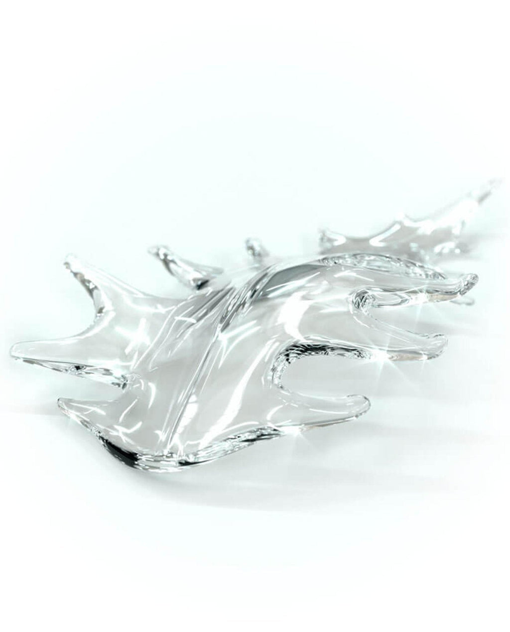 Cosolion Lustre en Verre Clair Ambre en Forme d'Oiseau - Neutralighting