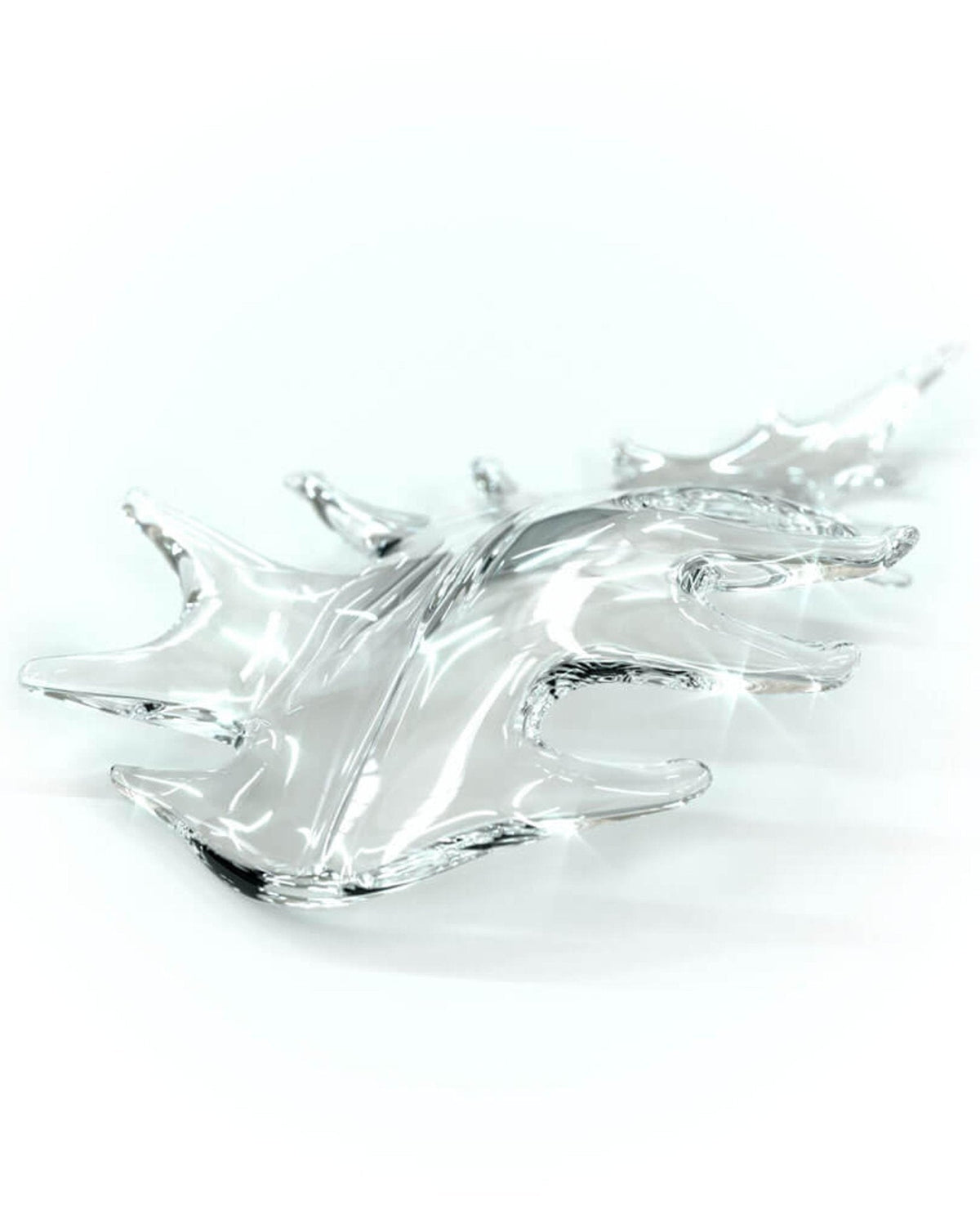 Cosolion Lustre en Verre Clair Ambre en Forme d'Oiseau - Neutralighting