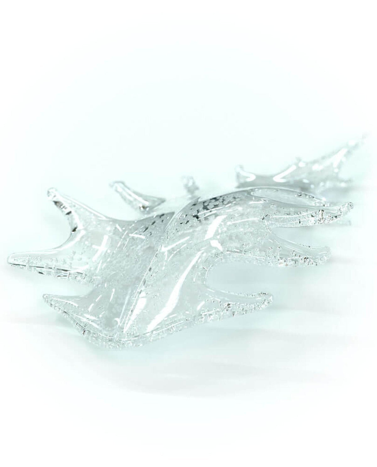 Cosolion Lustre en Verre Clair Ambre en Forme d'Oiseau - Neutralighting