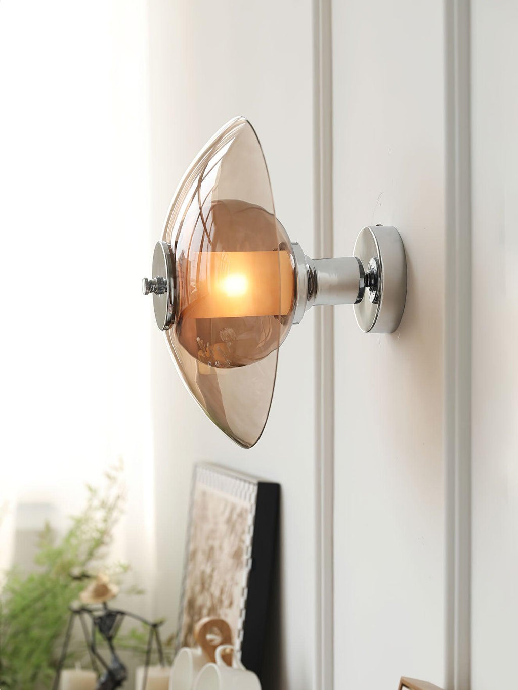 Vasolir Applique Murale Soucoupe Volante Chrome - Neutralighting