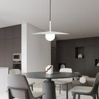Lustra Suspension Lampe Abat-jour Plat pour Salon - Neutralighting