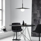 Lustra Suspension Lampe Abat-jour Plat pour Salon - Neutralighting