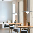Lustra Suspension Lampe Abat-jour Plat pour Salon - Neutralighting