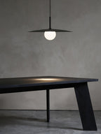 Lustra Suspension Lampe Abat-jour Plat pour Salon - Neutralighting