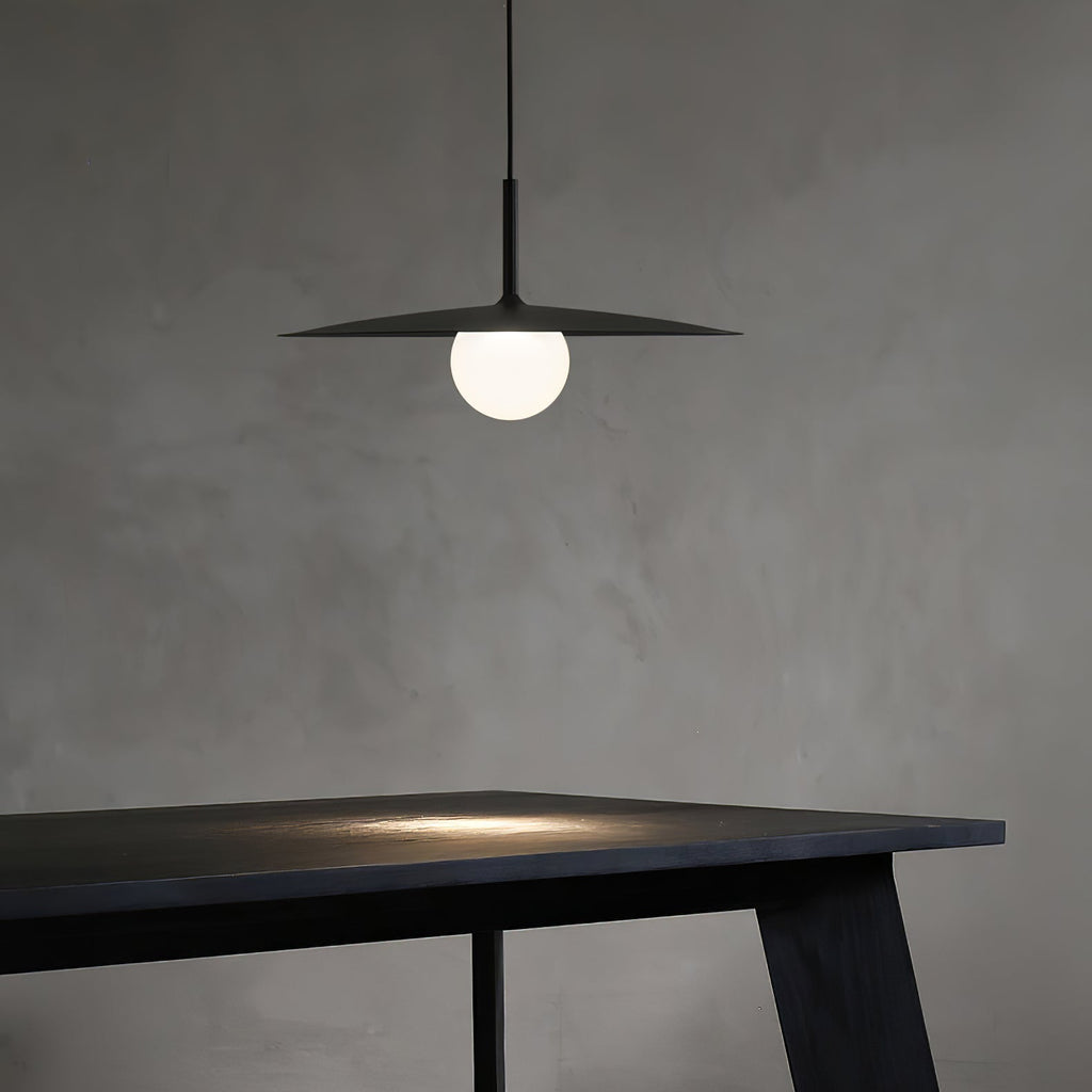 Lustra Suspension Lampe Abat-jour Plat pour Salon - Neutralighting