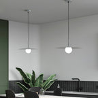 Lustra Suspension Lampe Abat-jour Plat pour Salon - Neutralighting