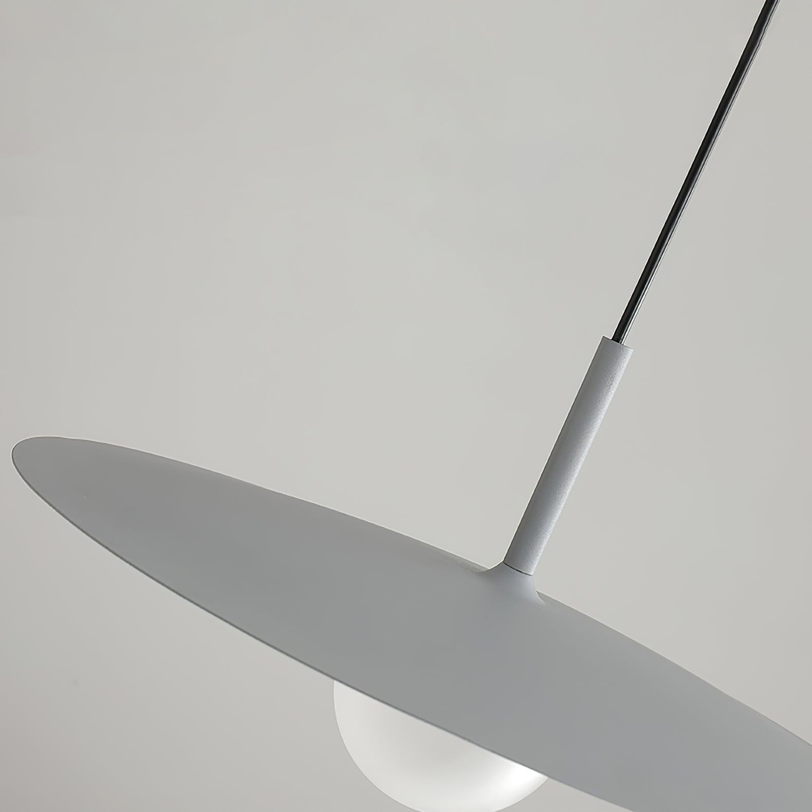 Lustra Suspension Lampe Abat-jour Plat pour Salon - Neutralighting