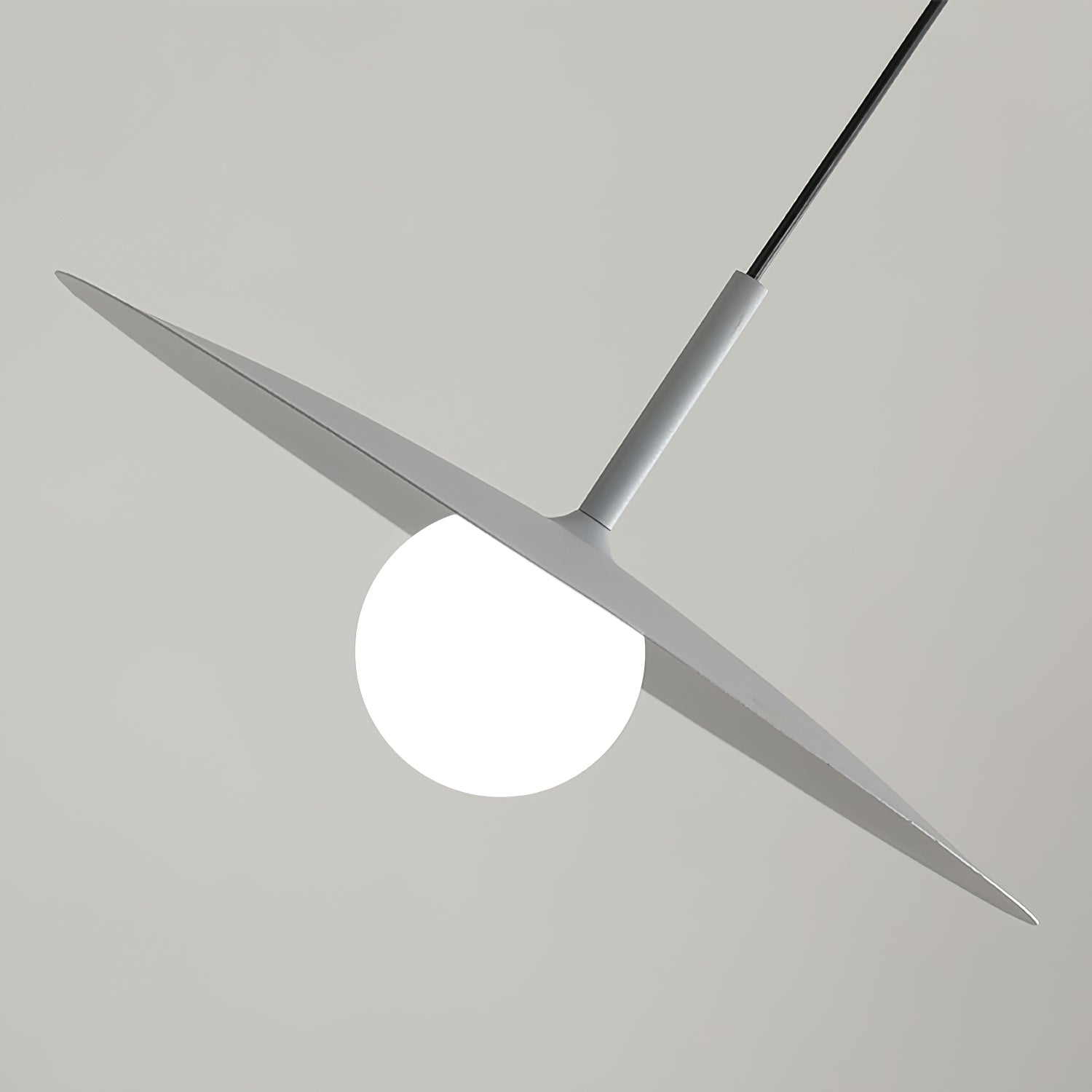Lustra Suspension Lampe Abat-jour Plat pour Salon - Neutralighting