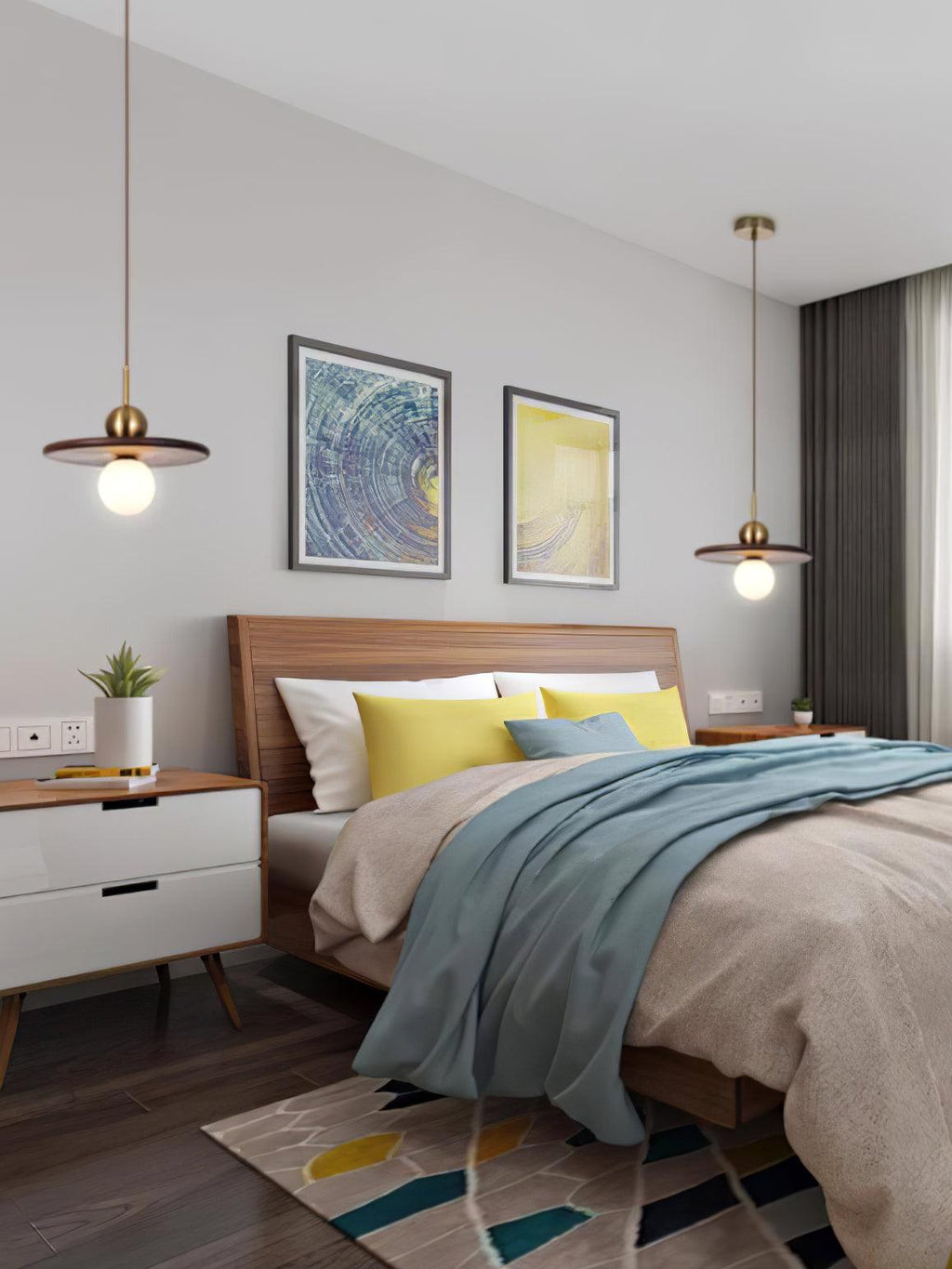 Jade Suspension Moderne - Neutralighting
