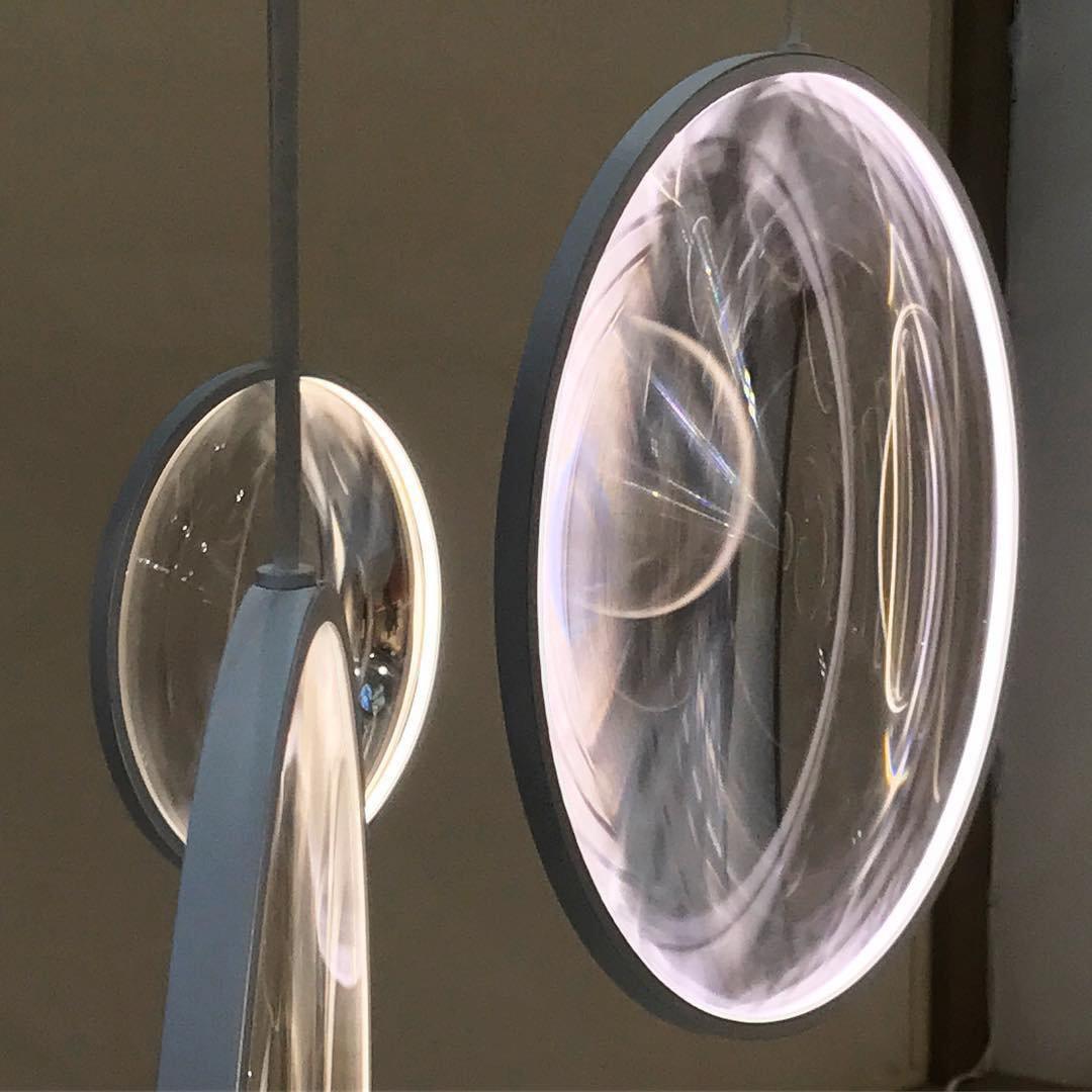 Veloria Suspension Artistique en Verre - Neutralighting