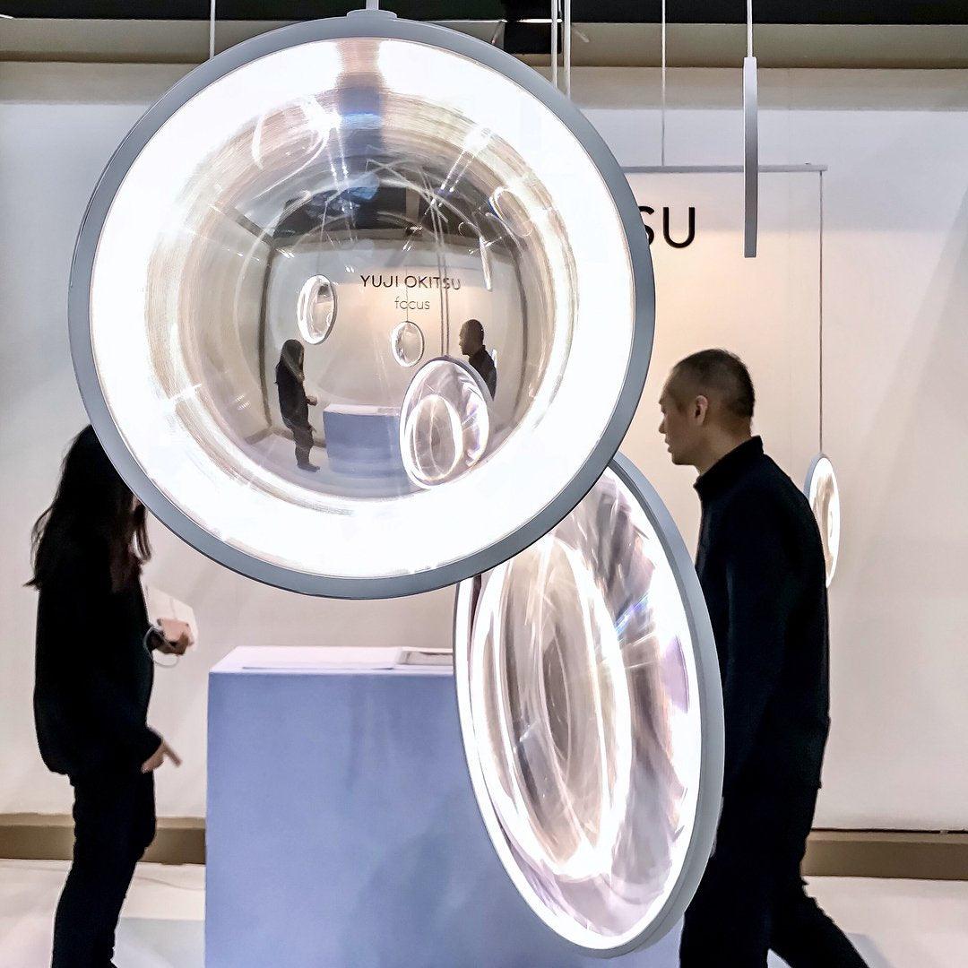 Veloria Suspension Artistique en Verre - Neutralighting