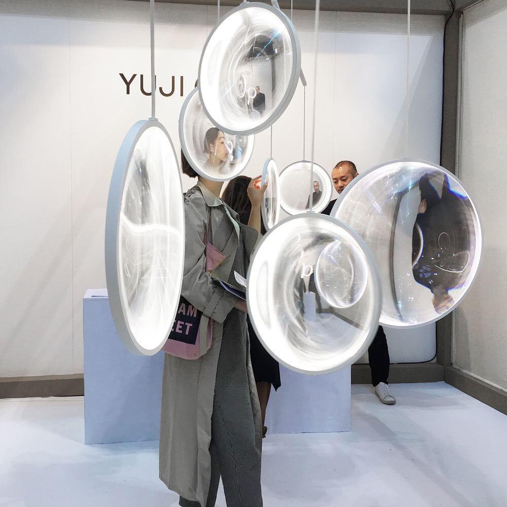 Veloria Suspension Artistique en Verre - Neutralighting