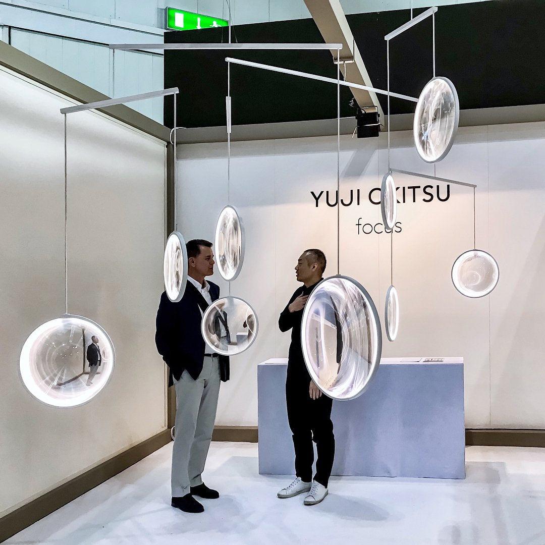 Veloria Suspension Artistique en Verre - Neutralighting