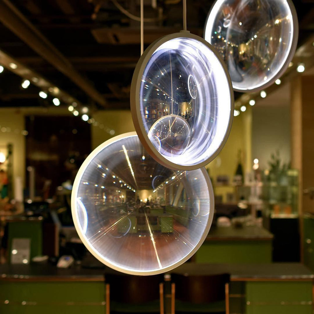Veloria Suspension Artistique en Verre - Neutralighting