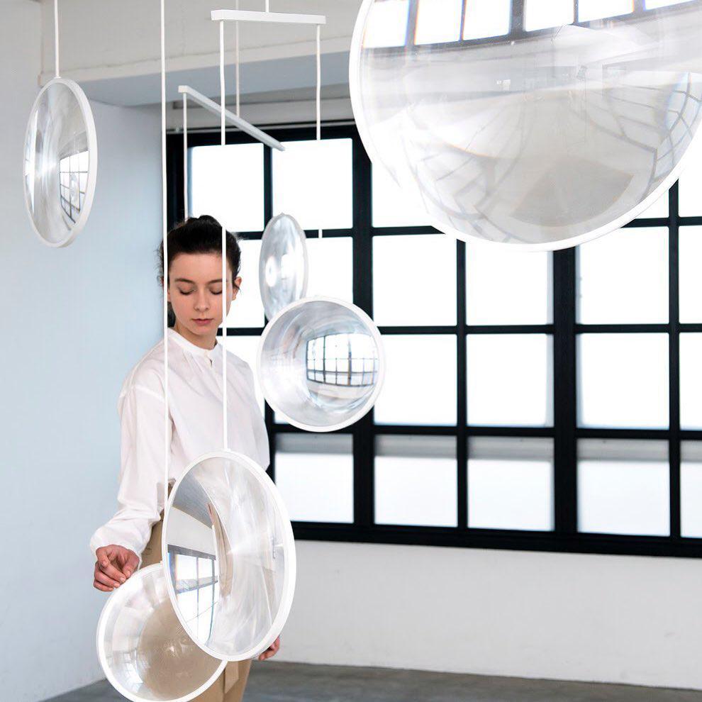 Veloria Suspension Artistique en Verre - Neutralighting