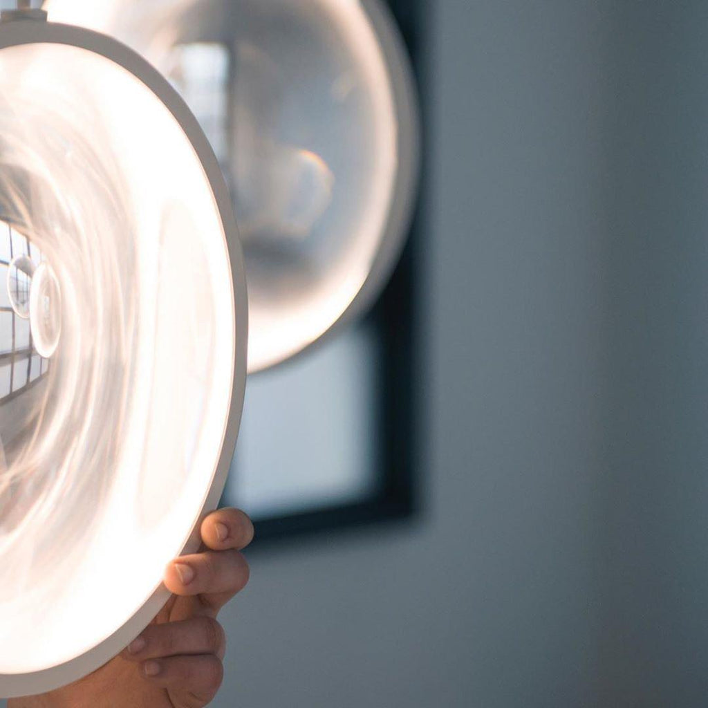 Veloria Suspension Artistique en Verre - Neutralighting