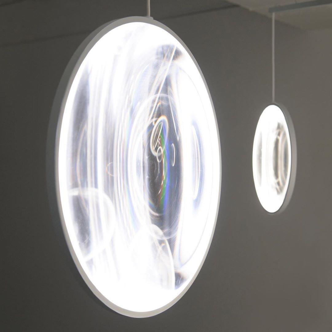 Veloria Suspension Artistique en Verre - Neutralighting