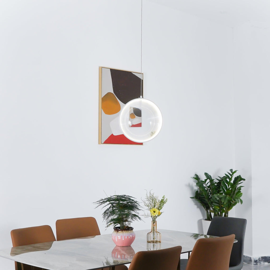 Veloria Suspension Artistique en Verre - Neutralighting