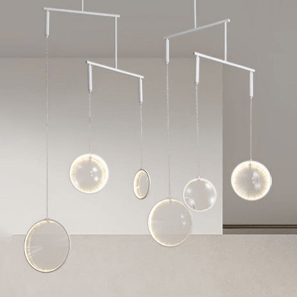 Veloria Suspension Artistique en Verre - Neutralighting
