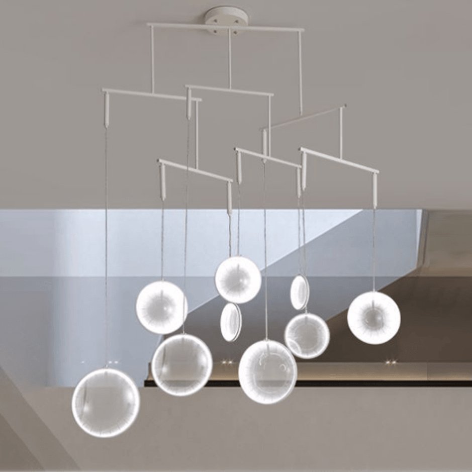 Veloria Suspension Artistique en Verre - Neutralighting