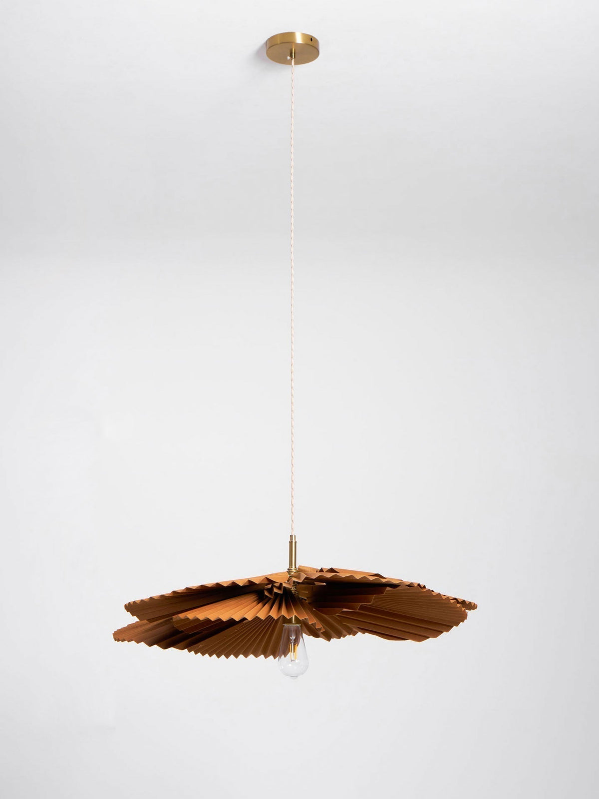 Lustra Suspension Lampe Feuille de Lotus en Papier Pliée Florale - Neutralighting