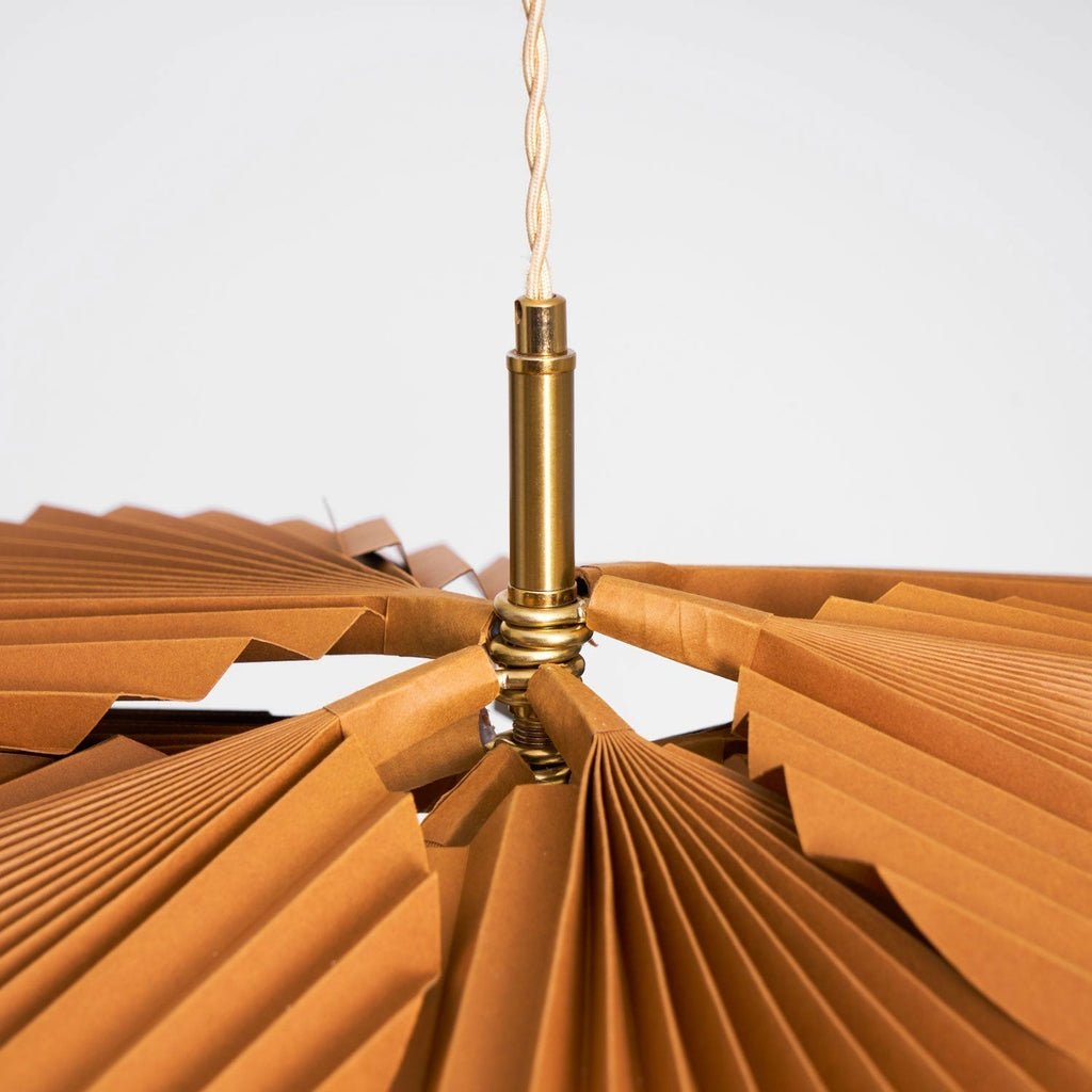 Lustra Suspension Lampe Feuille de Lotus en Papier Pliée Florale - Neutralighting