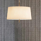 Folie Lampe Pendante Plissée Minimaliste Sérénité - Neutralighting