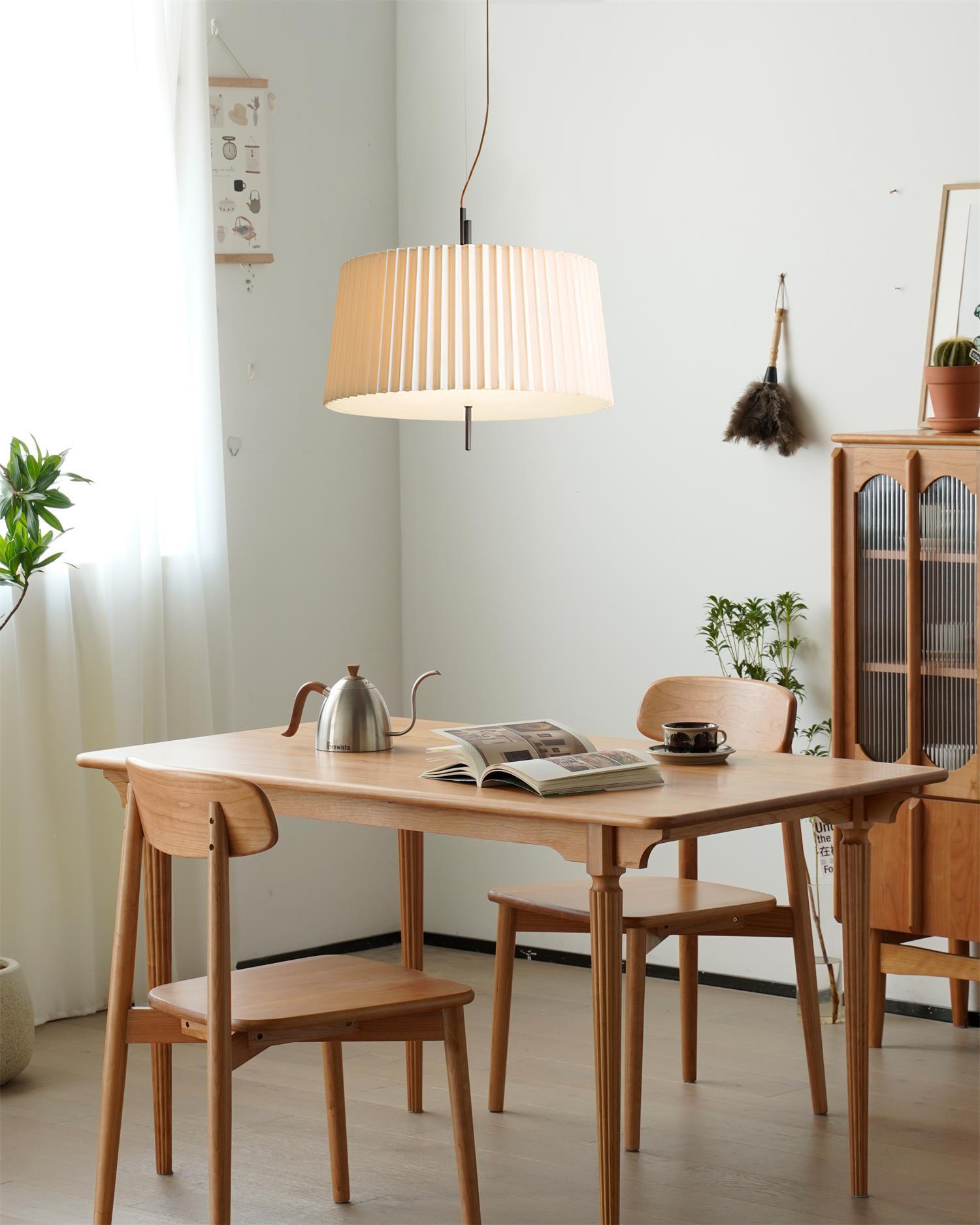 Folie Lampe Pendante Plissée Minimaliste Sérénité - Neutralighting