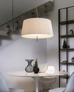 Folie Lampe Pendante Plissée Minimaliste Sérénité - Neutralighting