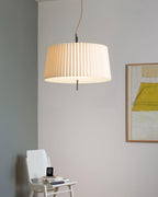 Folie Lampe Pendante Plissée Minimaliste Sérénité - Neutralighting