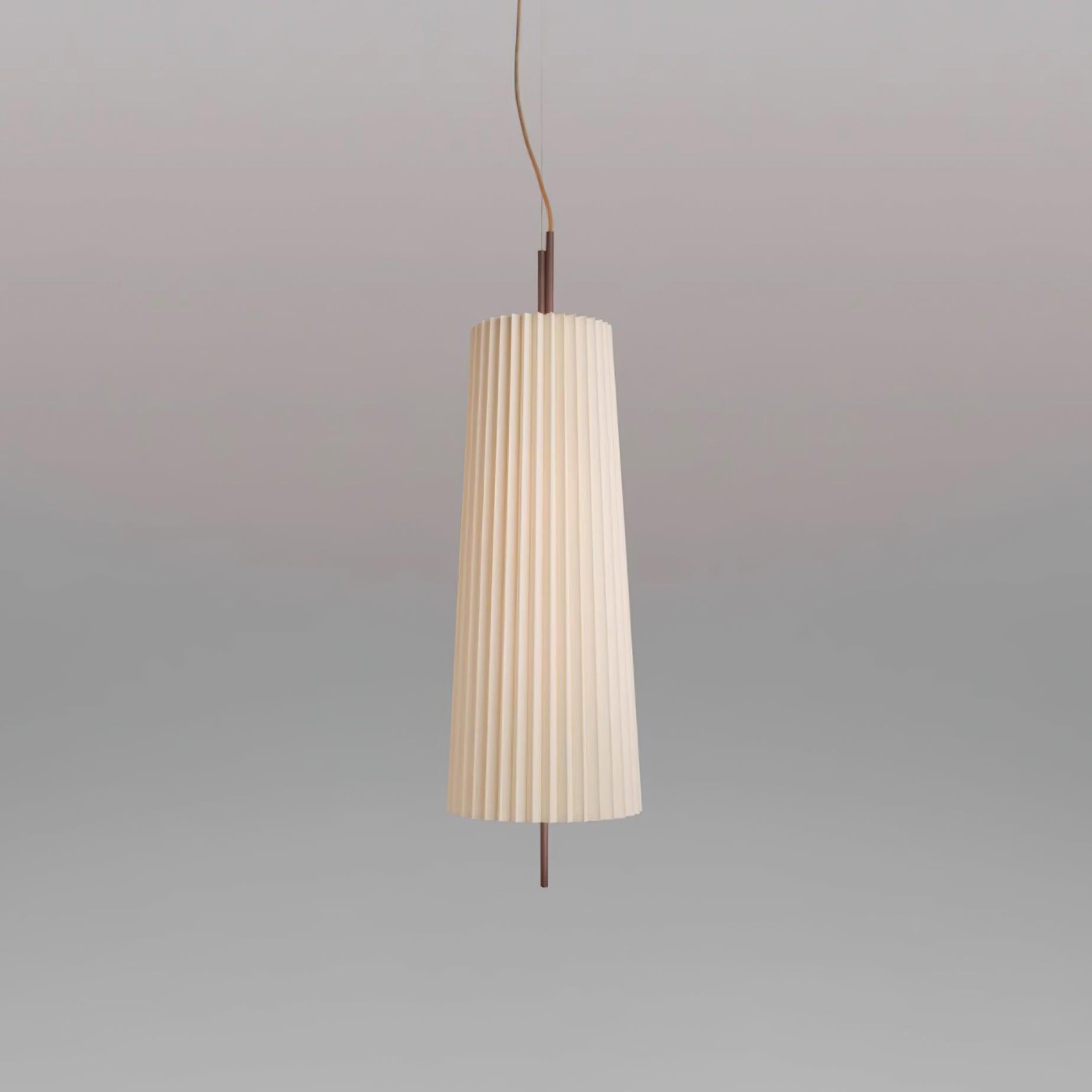 Folie Lampe Pendante Plissée Minimaliste Sérénité - Neutralighting