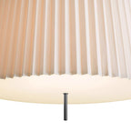 Folie Lampe Pendante Plissée Minimaliste Sérénité - Neutralighting