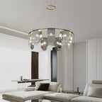 Leo Chandelier en Verre Moderne - Neutralighting