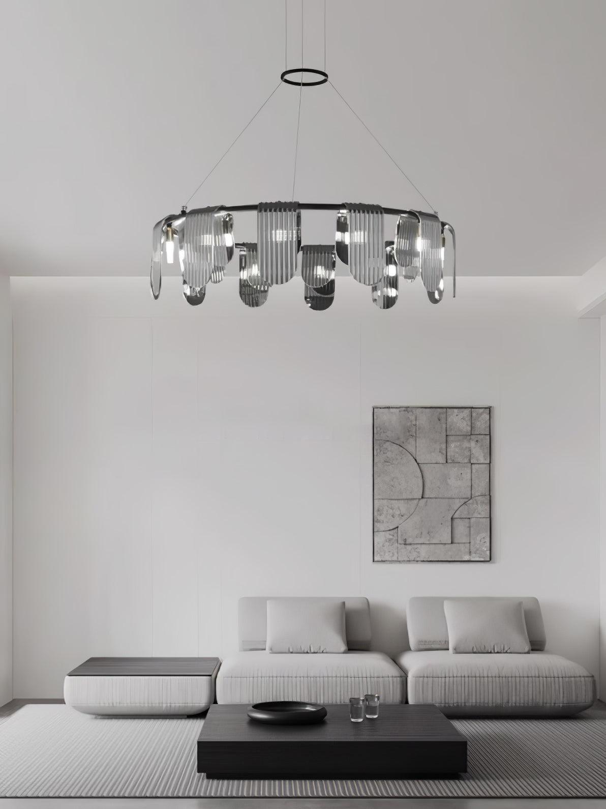 Leo Chandelier en Verre Moderne - Neutralighting
