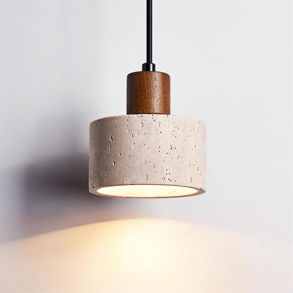 Ritta Lampe Pendante Travertin Moderne En Groupe - Neutralighting