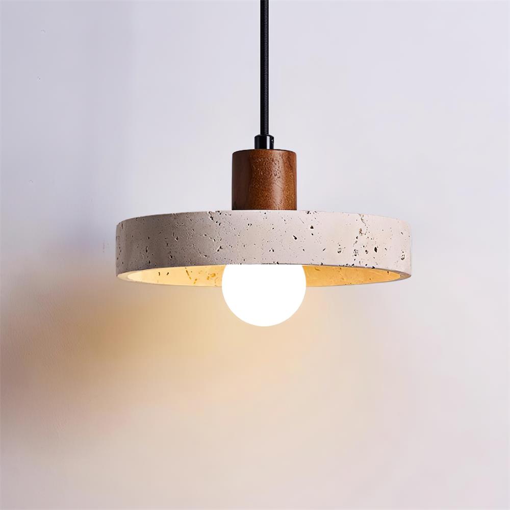 Ritta Lampe Pendante Travertin Moderne En Groupe - Neutralighting