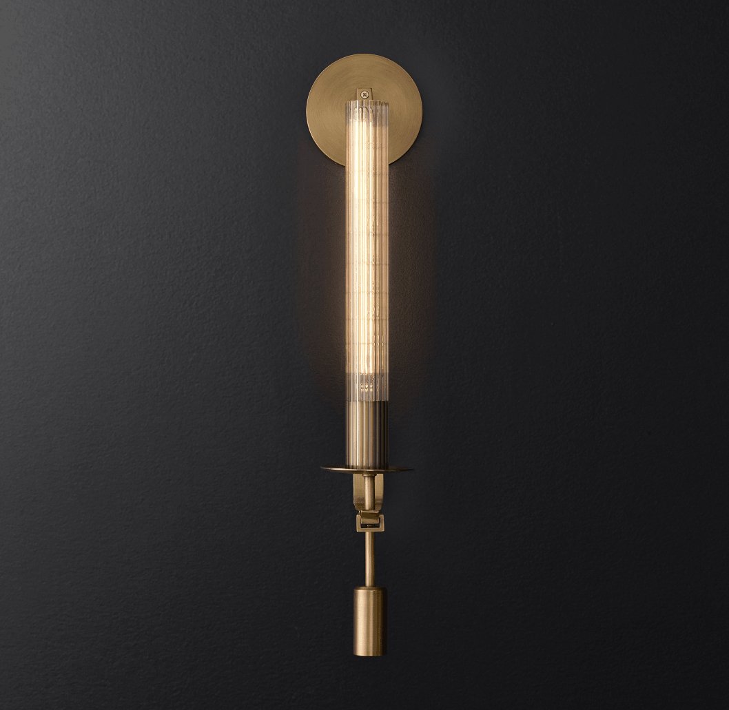 Lucian Applique Murale Intérieure en Verre Style Ferme - Neutralighting