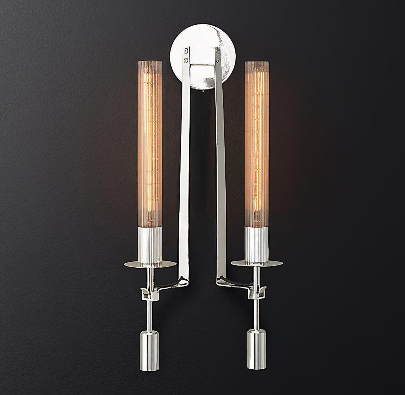 Lucian Applique Murale Intérieure en Verre Style Ferme - Neutralighting