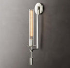 Lustra Applique Murale Laiton Minimaliste Verre Cannelé - Neutralighting