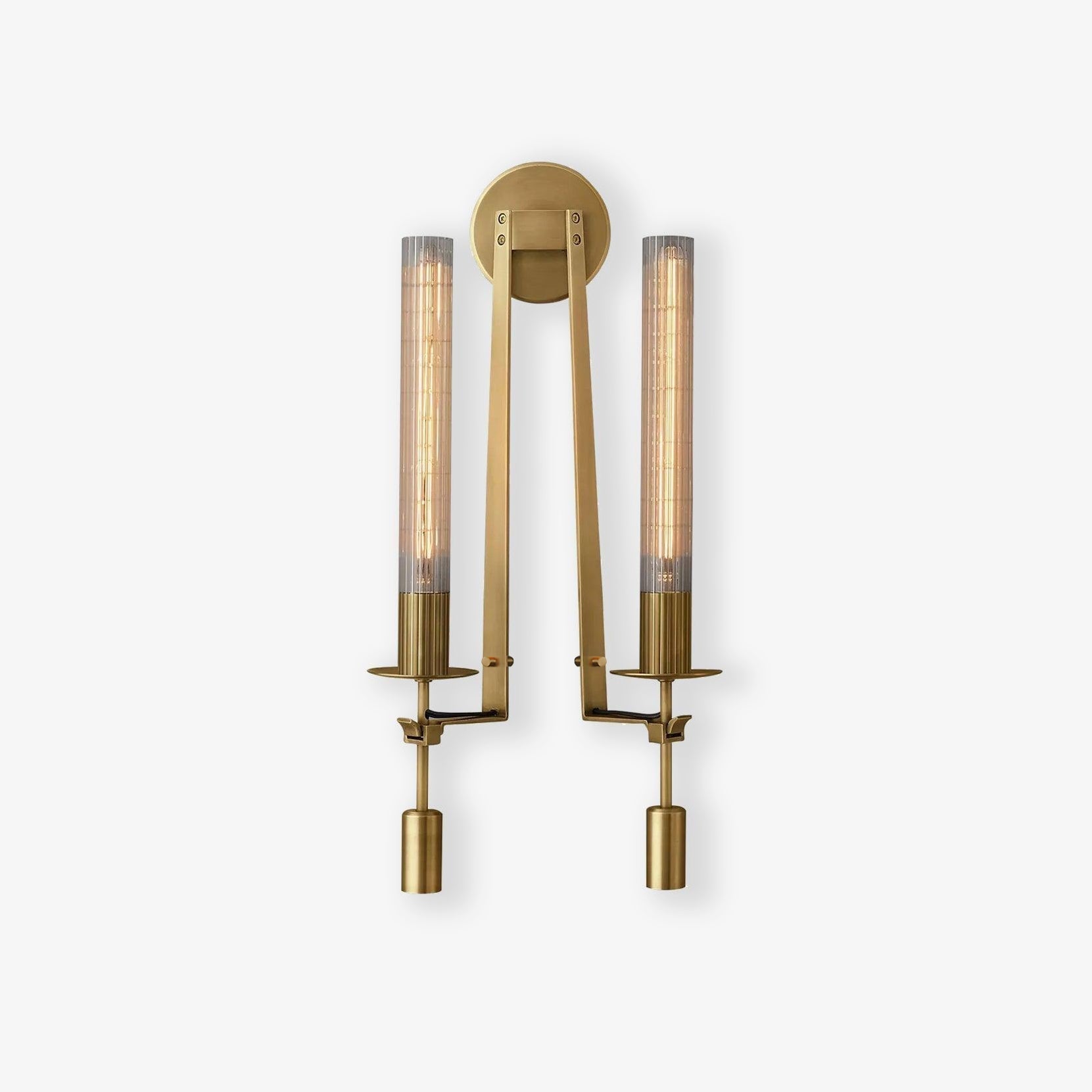 Lucian Applique Murale Intérieure en Verre Style Ferme - Neutralighting