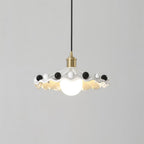 Pixen Suspension Avec Abat-Jour Céramique Ondulé - Neutralighting