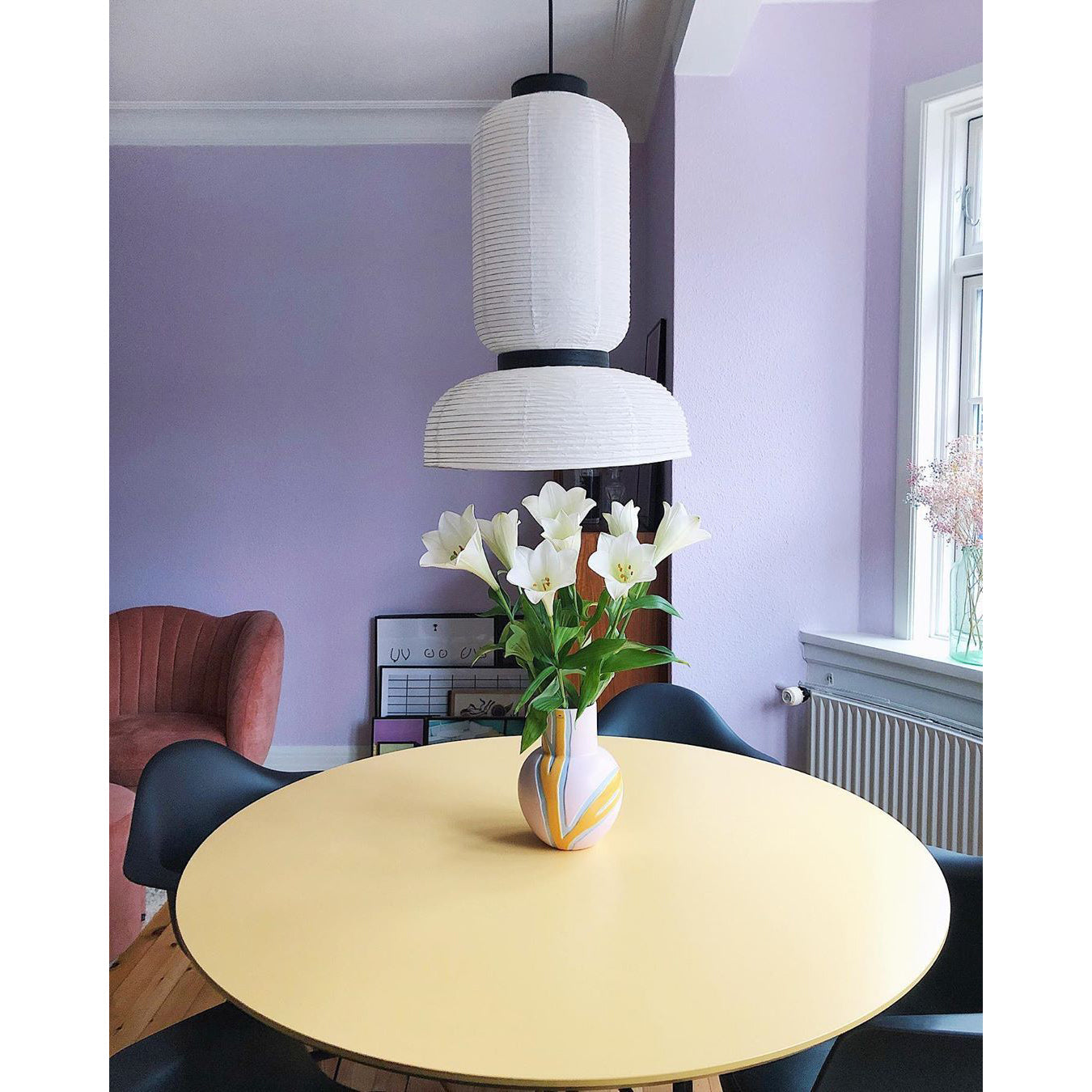 Cutheion Suspension Papier De Riz Créativité Individuelle - Neutralighting