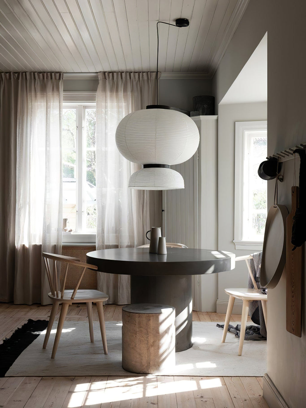Cutheion Suspension Papier De Riz Créativité Individuelle - Neutralighting